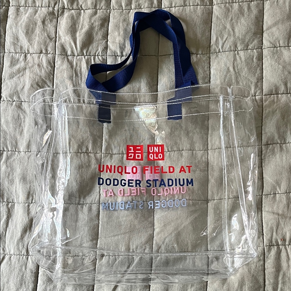 Stadium Safe Dodger Stadium Clear Bag!